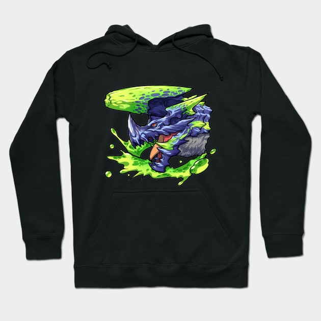 Brachydios Head Hoodie by lulcasl